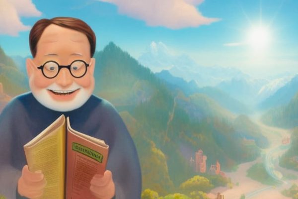 an amused and satisfied reader of the precious book received personally