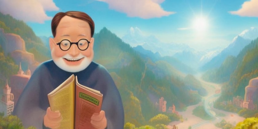 an amused and satisfied reader of the precious book received personally